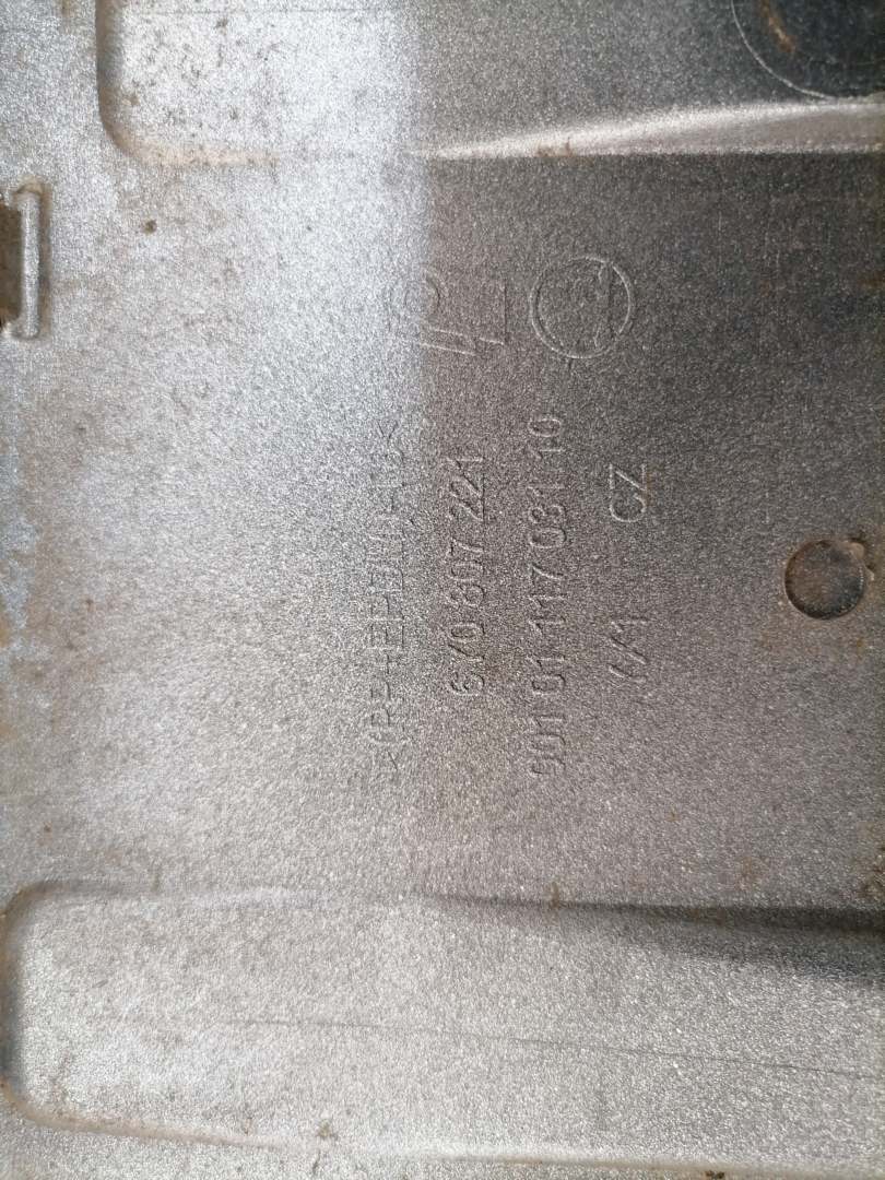 Skoda Fabia 1 6Y original Sto&szlig;stange Stossf&auml;nger vorn LF7T Diamantsilber Bj.2003